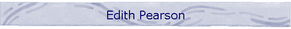 Edith Pearson