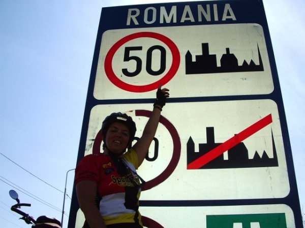 Entrée en Roumanie.