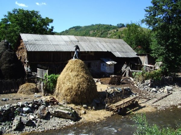 Petit village en montagne