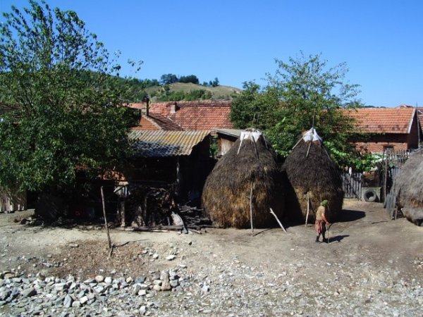 Petit village en montagne