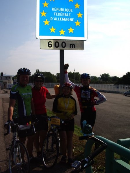 Entrée en Allemagne