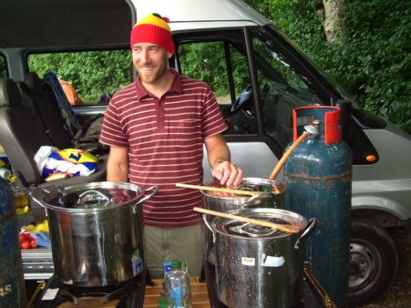 Miles, notre excellent chef cuisinier